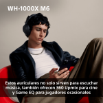 Sony AUDÍFONOS DE DIADEMA INALÁMBRICOS CON NOISE CANCELLING XM6BM